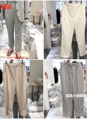 2026韩国东大门代购urbane cloth洋气纯色西装裤031706