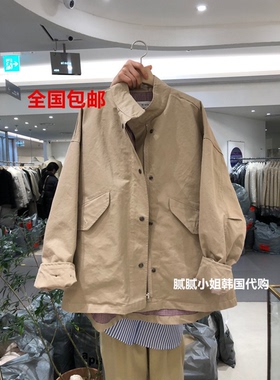 自留怒推！韩国 At note 春款 气质短款风衣