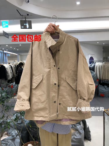 自留怒推！韩国 At note 春款 气质短款风衣