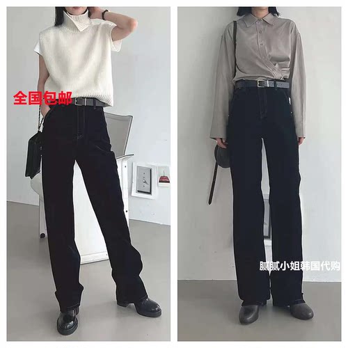 lamagie pie A100505 2025秋冬韩国东大门代购 舒适洋气裤子