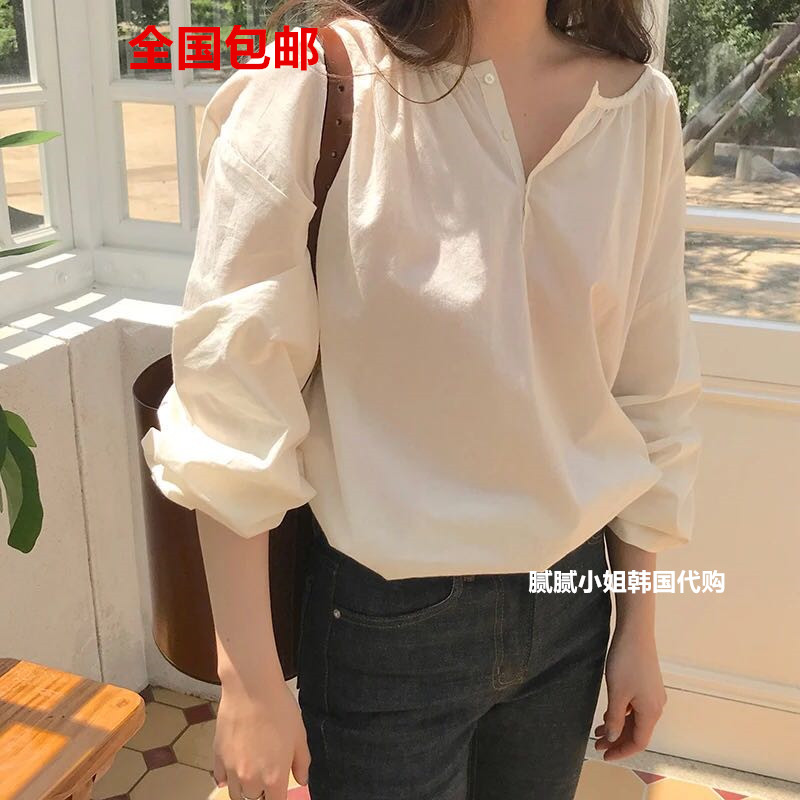 韩国VegetableB备气质款衬衫