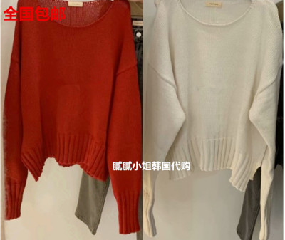 韩国 Vegetable 设计师 秋冬 质感赞 复古感 毛衣