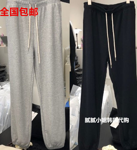 韩国 Monique092304秋冬 舒适 值得入 棉 收腿裤