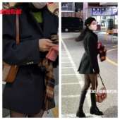 2025秋冬韩国东大门more than气质显瘦外套111606