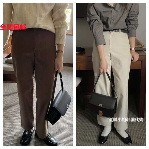 韩国Monique灯芯绒值得入裤