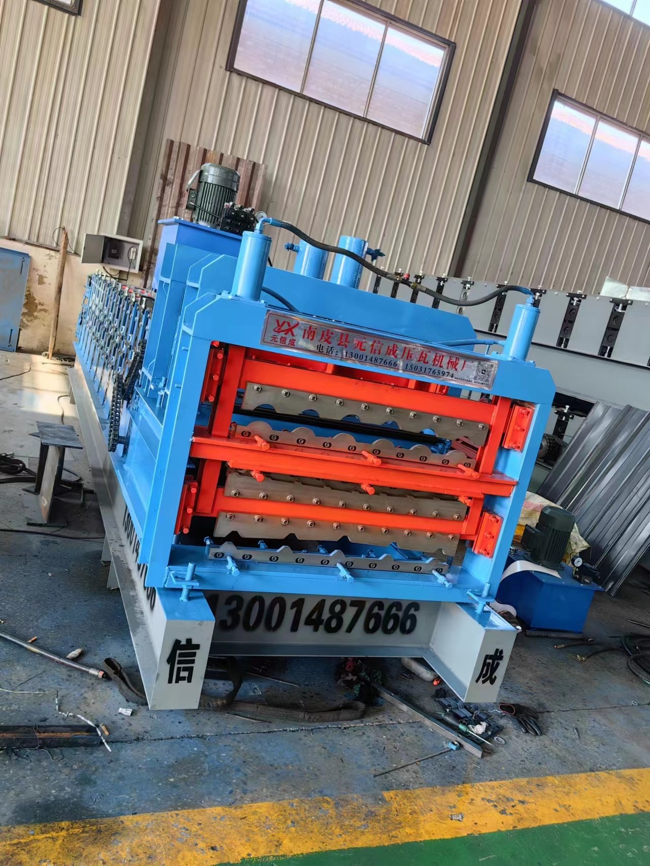 三层压瓦机彩钢瓦设备 双层压瓦机刀片 全自动压瓦机彩钢琉璃瓦机,五金/工具,其他机械五金,淘宝优惠券,粉丝福利购,淘宝优惠卷