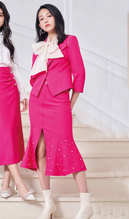 时尚 春秋季 优雅 高级感 1B1010 珈姿莱尔 百搭气质减龄套装 新款