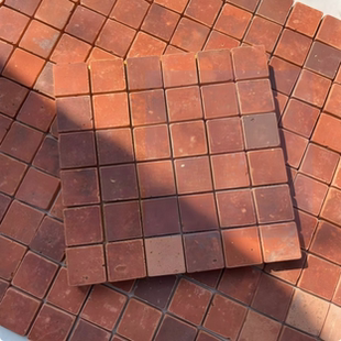 小李文化石复古民国时期闽南老红砖马赛克旧红砖茶室门头墙地瓷砖