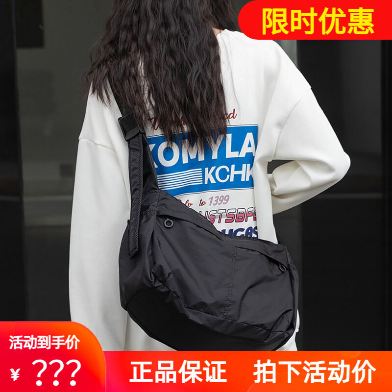 Viney托特包包女2026新款夏季帆布通勤大容量高级感单肩斜挎女包