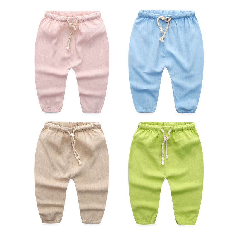 Pantalon garcon en lin - Ref 2054556 Image 1