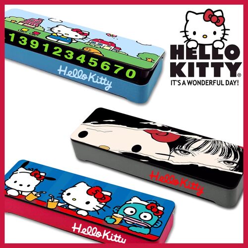 哈罗凯蒂猫HELLOKITTY挪车号码牌