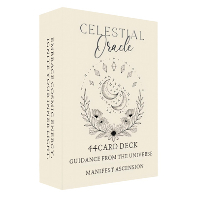 正版原创Celestial Oracle天界神谕天地盖12X8CM44张英文卡牌游戏