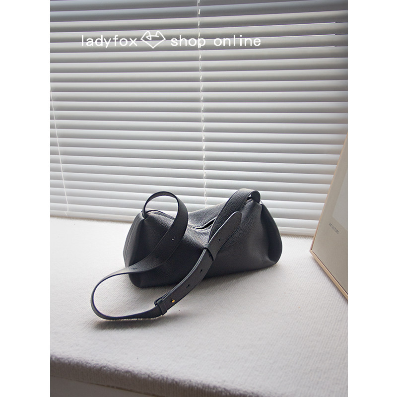 Ladyfox高级感小众设计感复古通勤包包女真皮单肩斜挎枕头包腋下,箱包皮具/热销女包/男包,通用款女包,淘宝优惠券,粉丝福利购,淘宝优惠卷