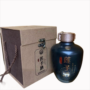 杭州建德特产原浆窖藏莲子酒50度500mL*1瓶陶瓷瓶装清香型