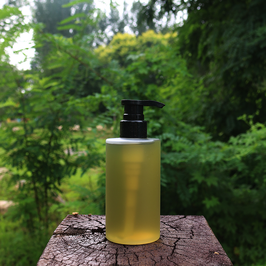 艾草柚子叶黄皮叶柏叶四叶除晦洗手液300ml500ml代客分装定制