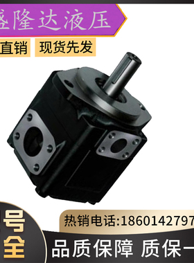 DENISON/丹尼逊T6D-045油泵T6C-025-1R00液压泵T6E-037双联叶片泵