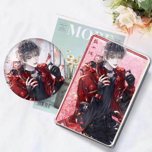 惊悚游戏流沙牧四诚麻将咕卡吧唧礼物徽章摆件立牌创意咕卡砖