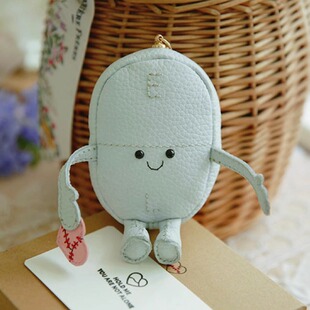 UNISEX ANNTOO一颗草酸艾司西酞普兰 全手工制作进口真皮陪伴药丸