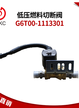 低压燃气切断阀G6T00-1113301天燃气发动机配件切断阀公交车客车