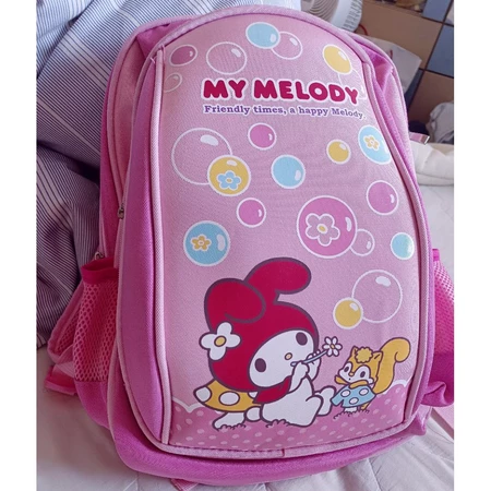 三丽鸥正版全新My Melody立体减压超轻量书包护背脊Sanrio