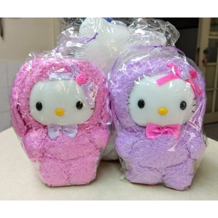 Hello Kitty 北美限定 娃娃 玩偶  限量 珍藏 绝版  复活节兔子粉