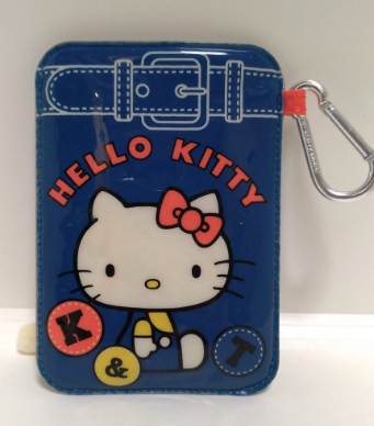 日本进口 sanrio 凯蒂猫 kitty 卡套 2013年绝版收藏pvc