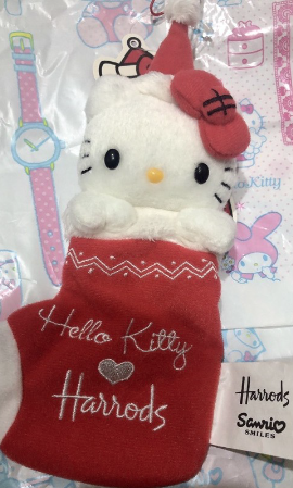 Hello Kitty x Harrods 2011年圣诞联名款圣诞袜