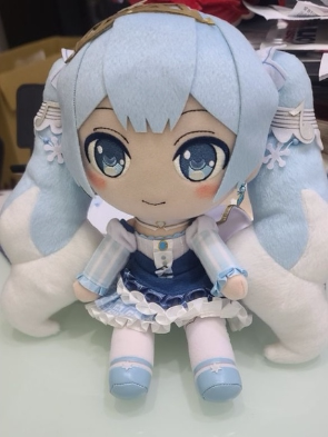 (初音未来wf2019冬限定) 雪初音 snow princess ver 绝版收藏疗癒