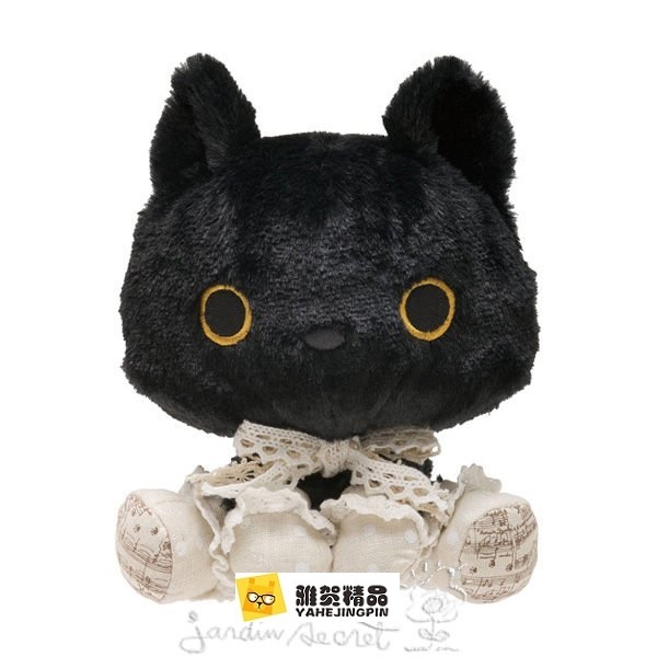日本SAN-X超可愛襪子貓/靴下貓絨毛蕾絲裝公仔/玩偶 L90529