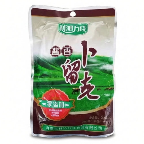 科沁万佳酱卜留克260g香酸甜辣咸菜丝东北特产早餐下饭菜开袋即食