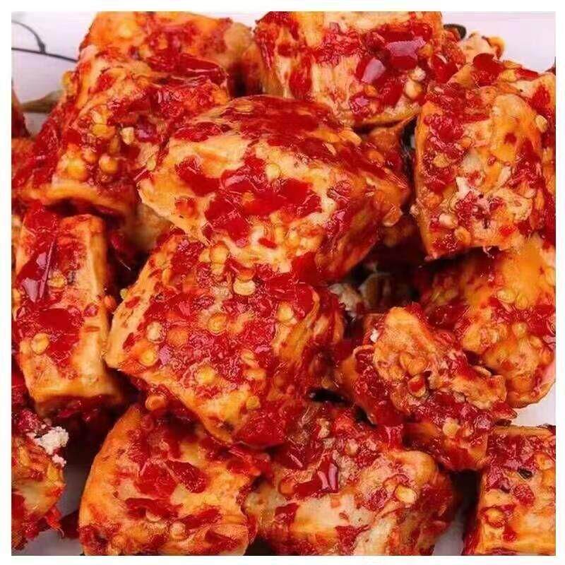 湖南农家传统发酵豆腐乳猫鱼坛子装