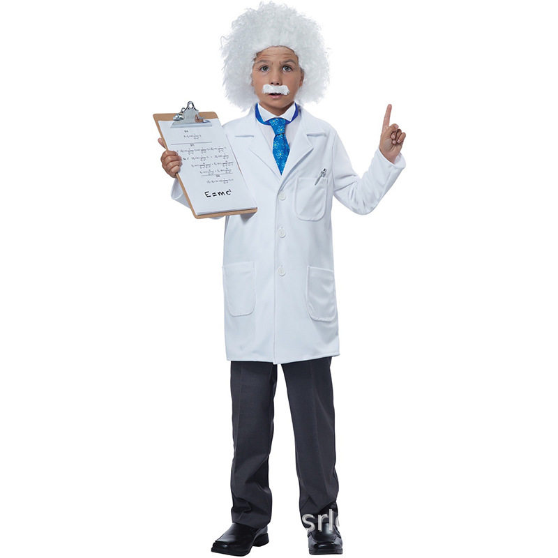 六一儿童节学校物理学家科学家职业演出服幼儿园学生节日表演服装 - 实物图