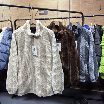 情侣双面绒棉服外套加厚保暖棉衣