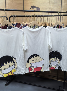 26A10C2纯棉短袖T恤男韩版潮流印花大码打底衫青少年学生夏天体恤