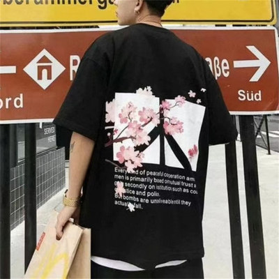 国潮新款印花全棉短袖T恤