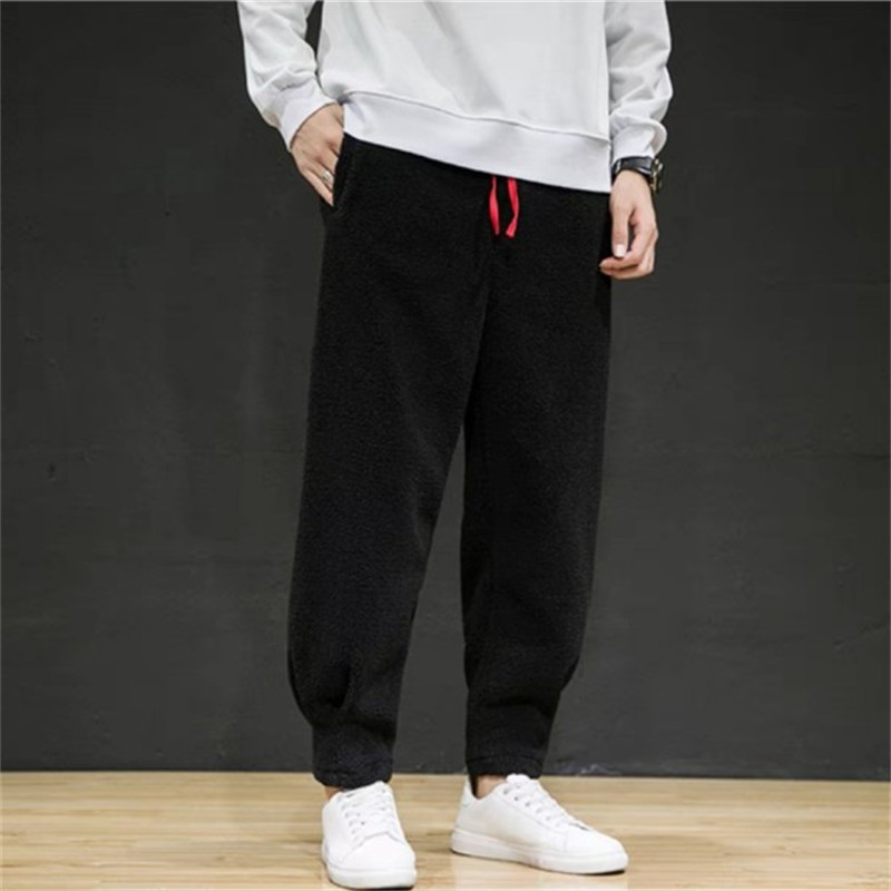 大冬季加绒加厚棉裤萝卜灯笼裤