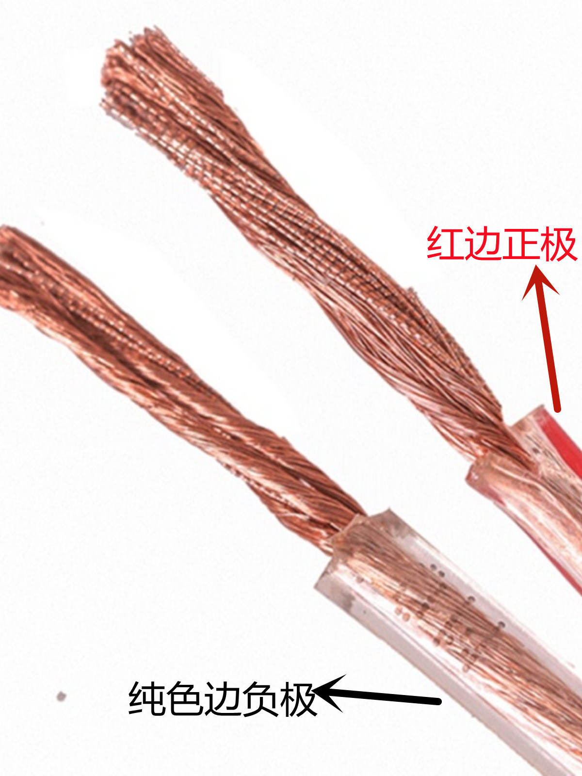 Audio line professional fever oxygen-free copper audio cable connection line universal pure copper speaker line audio line speaker line