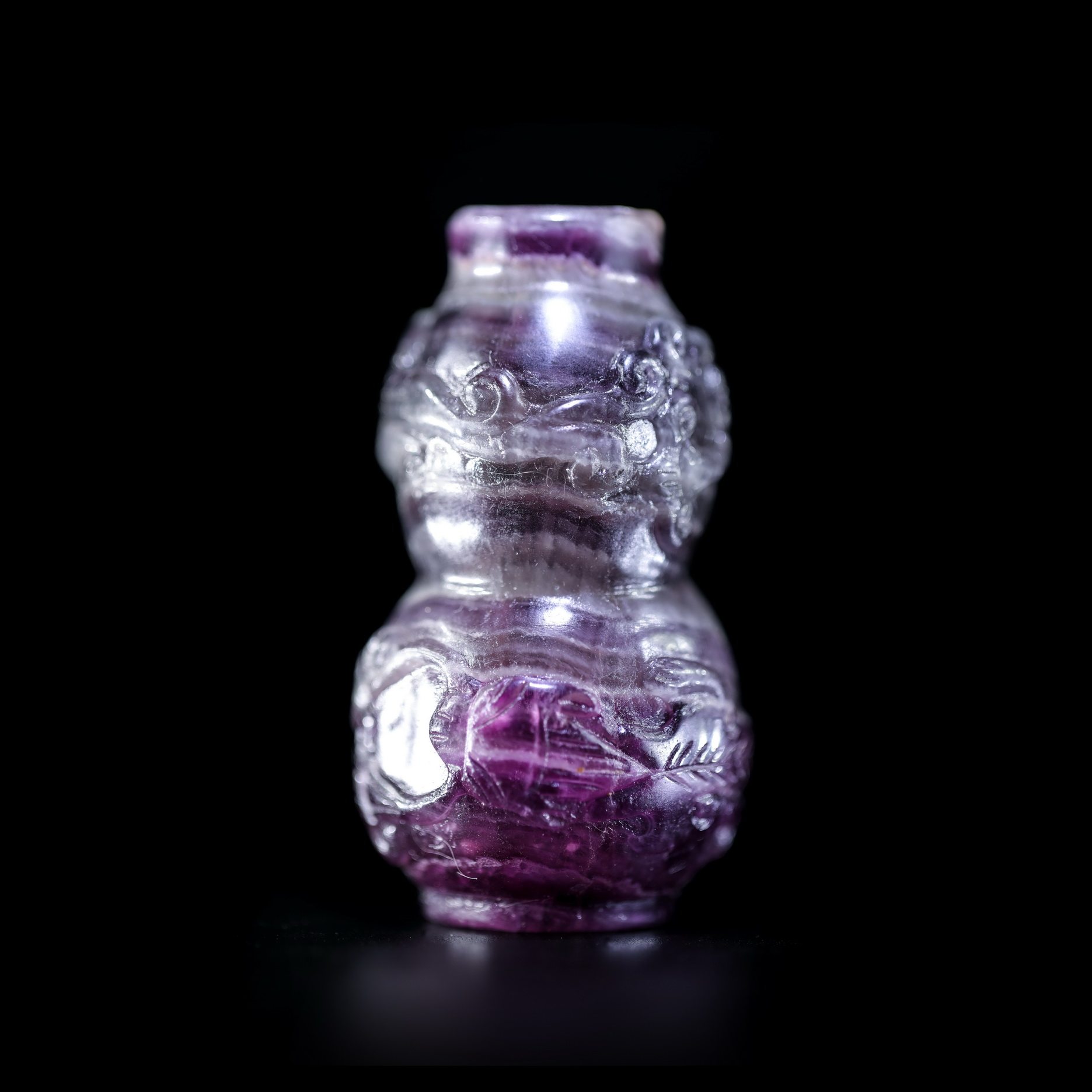 紫水晶雕葫芦形鼻烟壶,饰品/流行首饰/时尚饰品新,DIY配件,淘宝优惠券,粉丝福利购,淘宝优惠卷