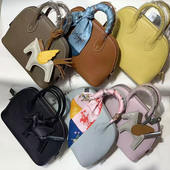 手工bolide 保龄球手缝蜡线EVE color牛皮单肩手提贝壳女士包包