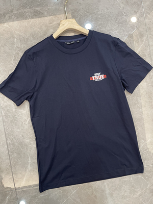 断码捡漏！安东尼ANTONY MORATO藏青短袖T恤男装短袖男士T恤