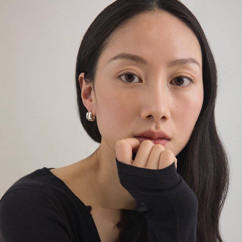 英国设计师TopWhit素觉春夏新品朴系列小众设计气质耳钉女潮耳环