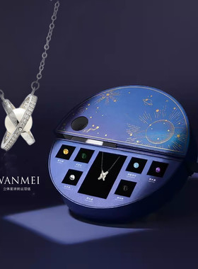 英国设计师topwhits925银巴洛克星球珍珠项链小众高级感立体diy