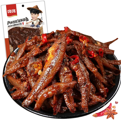 云南特产食品咚咚冬冬45g小鱼干