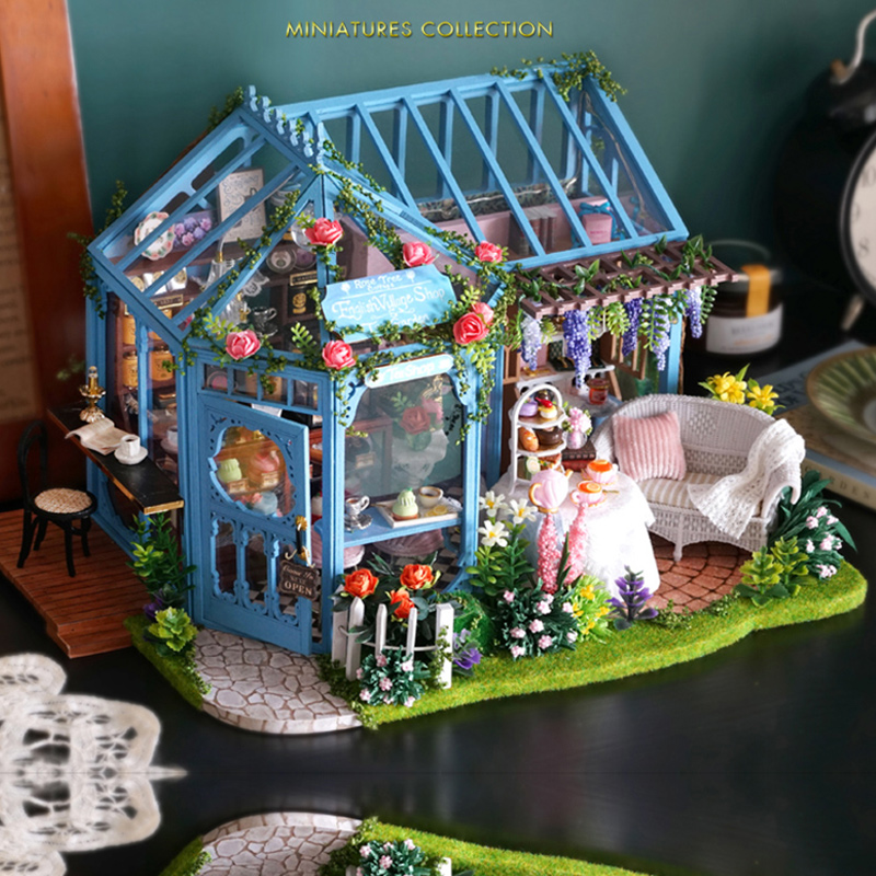 智趣屋diy小屋手工制作房子模型