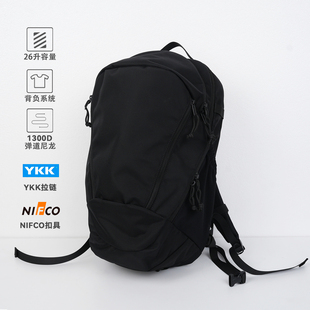 弹道尼龙26升背包2.0（带背负系统）户外登山徒步大容量双肩背包