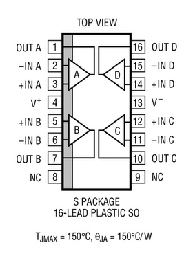 原装全新 LT1493CS LT1493 SOP-16 现货可直拍