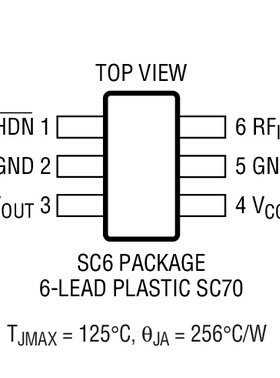 原装  LTC5509ESC6 LTC5509 LADD SC-70 现货可直拍