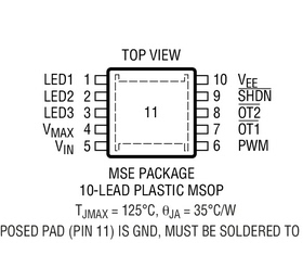 原装  LT3003EMSE LT3003 LTCFF MSOP 现货可直拍