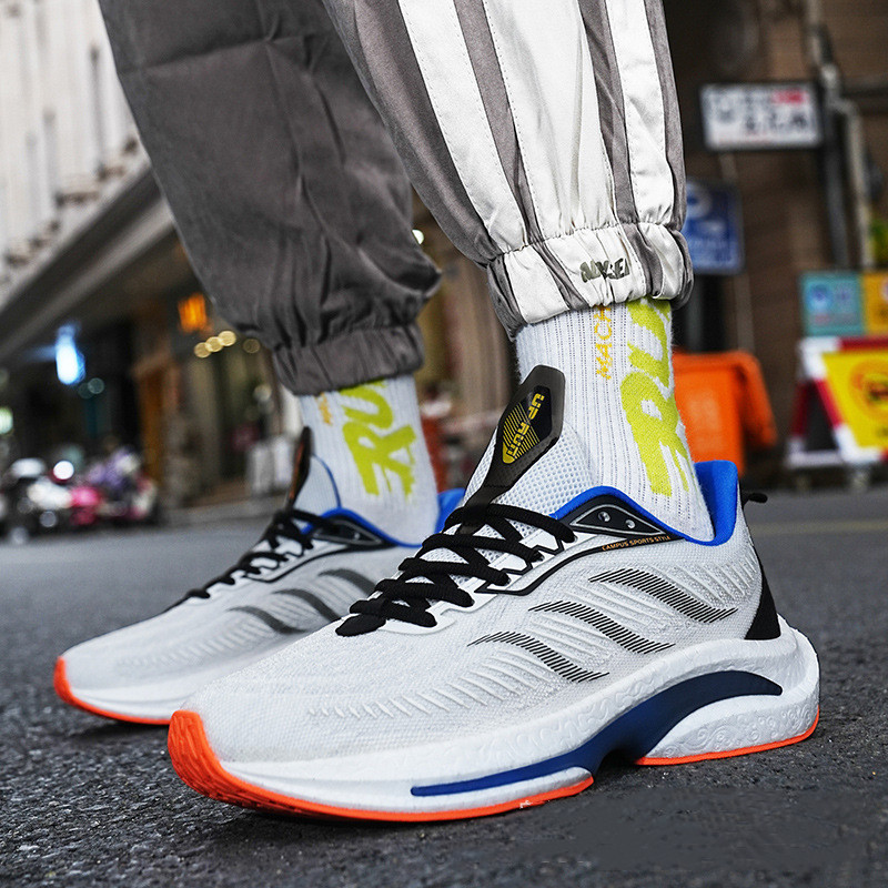 Uprun跑步鞋男女鞋情侣款减震运动男鞋软底时尚休闲跑鞋轻便潮鞋