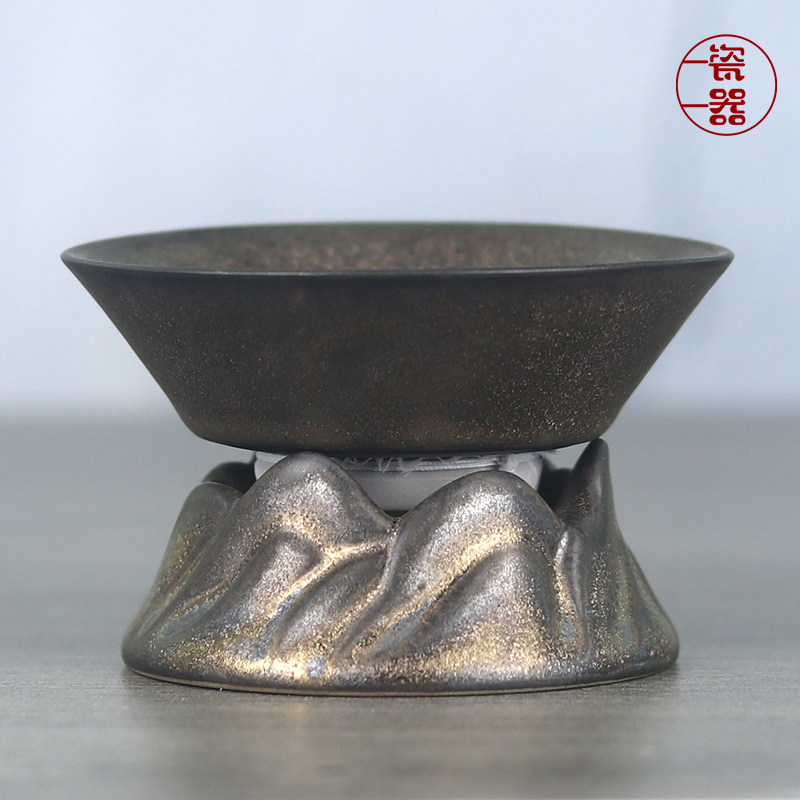 陶瓷茶漏茶叶茶渣过滤器网纱超细图片